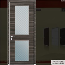 轩尼斯门窗 生态门系列A框SL513 木纹耐磨板