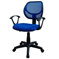 雅客集 电脑椅子 办公椅 家用转椅 蓝色FB-13119 