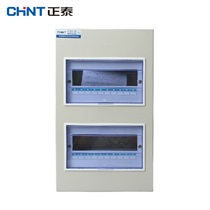 正泰（CHNT） 正泰配电箱 照明箱 低压布线箱 断路器铁箱 强电箱 暗装 20回路 