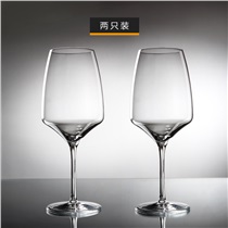 Stolzle 德国进口红酒杯 波尔多葡萄酒高脚水晶杯套装 小波尔多（2200001）2只装