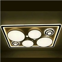 简约LED长方形正方形吸顶灯时尚创意铁艺水晶客厅餐厅卧室家用艺术灯具BY-T6065