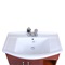 法恩莎进口橡胶木防水防霉防腐实木浴室柜洗手盆洗手池FPGM3609