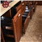 卓飞定制  整体实木橱柜定做 美国红橡木厨房厨柜定制 实木多层板柜体开放式厨房装修橱柜订做