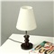 木林森照明 实木台灯原木创意台灯书房卧室床头装饰木头台灯