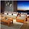 作木坊 实木沙发组合布艺胡桃木中式家具套装组合S303 组合1(3人位 贵妃位)2.76m