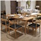 木帆 餐桌椅组合 日式餐台 北欧家具小户型饭桌 实木餐桌餐椅套装简易 餐桌