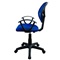 雅客集 电脑椅子 办公椅 家用转椅 蓝色FB-13119