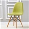 彩色风 伊姆斯椅子 休闲椅换鞋凳洽谈椅咖啡椅 草绿色