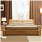 A家 家具 床 实木框床1.5米1.8米双人床单人储物高箱木床简约软包皮床主卧卧室家具 床 框架床(1500mm*2000mm)