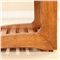 A家家具 实木简约床头柜现代中式迷你原木色床头柜新古典单抽柜子 两个