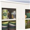 良凡 实木餐边柜 储物茶水柜欧式现代简约 双层 白色 1.8米高