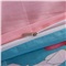 南极人 全棉四件套 斜纹高支密活性印花床上用品套件 1.5米和1.8米床适用(适用被子2*2.3米) 花意满枝-粉