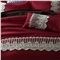 科莎 欧式轻奢婚庆四件套大红色结婚床上用品床单被套件简约新婚庆床品 （定做床笠请联系客服）MLC 2.0米