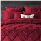 科莎 欧式轻奢婚庆四件套大红色结婚床上用品床单被套件简约新婚庆床品 爱丽丝-MLC 2.0米