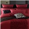 科莎 欧式轻奢婚庆四件套大红色结婚床上用品床单被套件简约新婚庆床品 巴洛克-MLC 1.5米
