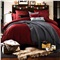 科莎 欧式轻奢婚庆四件套大红色结婚床上用品床单被套件简约新婚庆床品 凡尔赛-MLC 2.0米