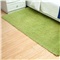 暖暖手艺地毯客厅卧室飘窗单色时尚长丝绒毯地毯防滑 草绿色 80*120cm
