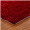圣名菲 客厅地毯茶几卧室夏季亮丝新款韩国丝纯色地毯 婚房满铺床边毯 红黑色 71*141cm