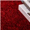 圣名菲 客厅地毯茶几卧室夏季亮丝新款韩国丝纯色地毯 婚房满铺床边毯 红黑色 140*200cm