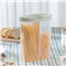 众邦厨具 厨房杂粮密封罐塑料透明五谷收纳盒食品罐子粮食收纳罐米罐储物罐 北欧绿