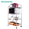 四季沐歌（MICOE） 微波炉架子厨房置物架不锈钢落地烤箱架多层厨房用品架 四层50cm长带轮