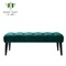 家泰勒 美式乡村简约沙发凳床尾凳休闲沙发椅子客厅书房卧室长条凳子 绿色-893面料
