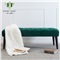 家泰勒 美式乡村简约沙发凳床尾凳休闲沙发椅子客厅书房卧室长条凳子 绿色-893面料