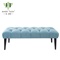 家泰勒 美式乡村简约沙发凳床尾凳休闲沙发椅子客厅书房卧室长条凳子 深蓝色-872面料加长版1.45米