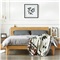 悠质家 实木床1.8米单人双人床1.5米北欧橡木卧室家具 A1703 标准框架床(不含床头柜) 1.35*2(m)