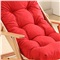 实木躺椅休闲椅懒人户外午休沙滩椅折叠便携阳台椅沙发椅 榉木沙滩椅-红色（可拆洗布套）