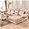 沙发 欧式沙发 小户型客厅沙发 布艺沙发组合 实木沙发 FS035 B款 三人位 左贵妃
