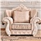 沙发 欧式沙发 小户型客厅沙发 布艺沙发组合 实木沙发 FS035 B款 单人位 三人位 右贵妃