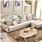 沙发 欧式沙发 小户型客厅沙发 布艺沙发组合 实木沙发 FS035 C款 单人位 三人位 右贵妃