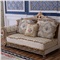 沙发 欧式沙发 小户型客厅沙发 布艺沙发组合 实木沙发 FS035 D款 三人位 右贵妃
