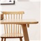 （LENEST） 北欧日式全实木餐桌椅组合现代简约长方形小户型饭桌 原木色（椅子型号留言或联系客服） 一桌六椅（餐桌1.35米）