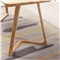 （LENEST） 北欧日式全实木餐桌椅组合现代简约长方形小户型饭桌 原木色（椅子型号留言或联系客服） 1.2米单餐桌