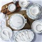 墨色 景德镇骨瓷碗盘套装 北欧式创意 家用 餐具结婚礼盒陶瓷盘子碗套装 疏影 8寸深盘1个