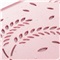 （Arsto）麦纤维托盘长方形 创意茶具水杯茶盘餐盘沥水果盘子两件套 粉色