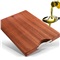 进口乌檀木实木菜板 粘板砧板 整木切菜板 厨房擀面板 加厚案板 整木中厚款40*27*2.5